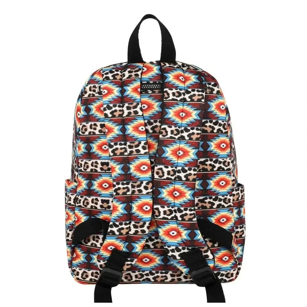 Montana West Aztec Leopard Backpack